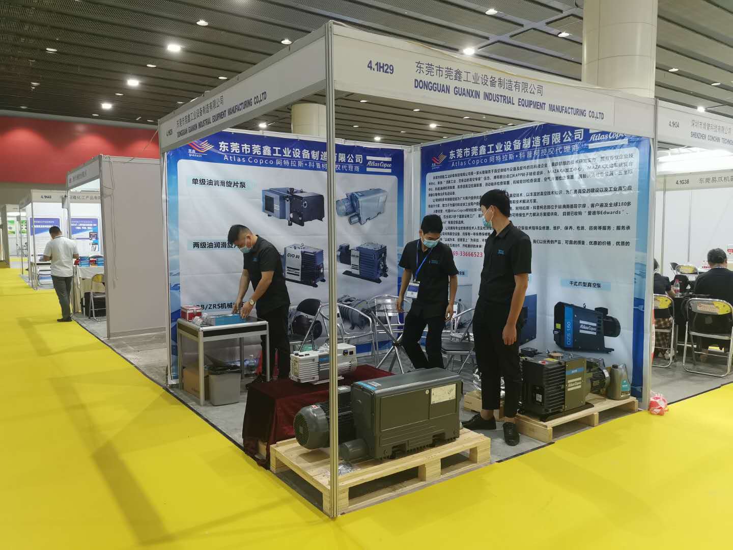 莞鑫工業(yè)參展2020年廣州國際真空鍍膜技術(shù)展會現(xiàn)場盛況！